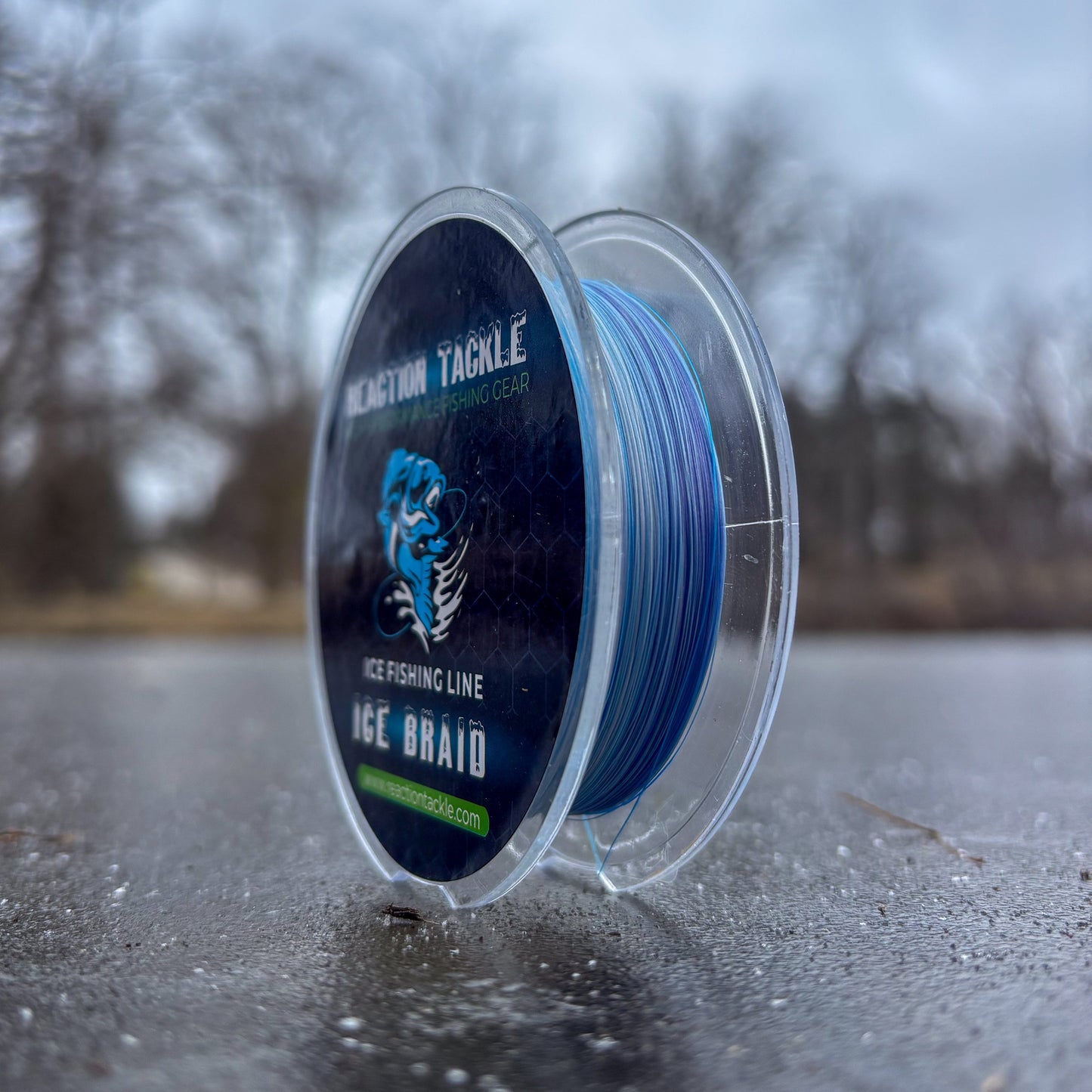 Reaction Tackle Ice Fishing Braided line - 8 Strand - Tampa Home & Garden Store