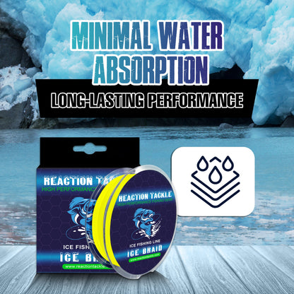 Reaction Tackle Ice Fishing Braided line - 8 Strand - Tampa Home & Garden Store