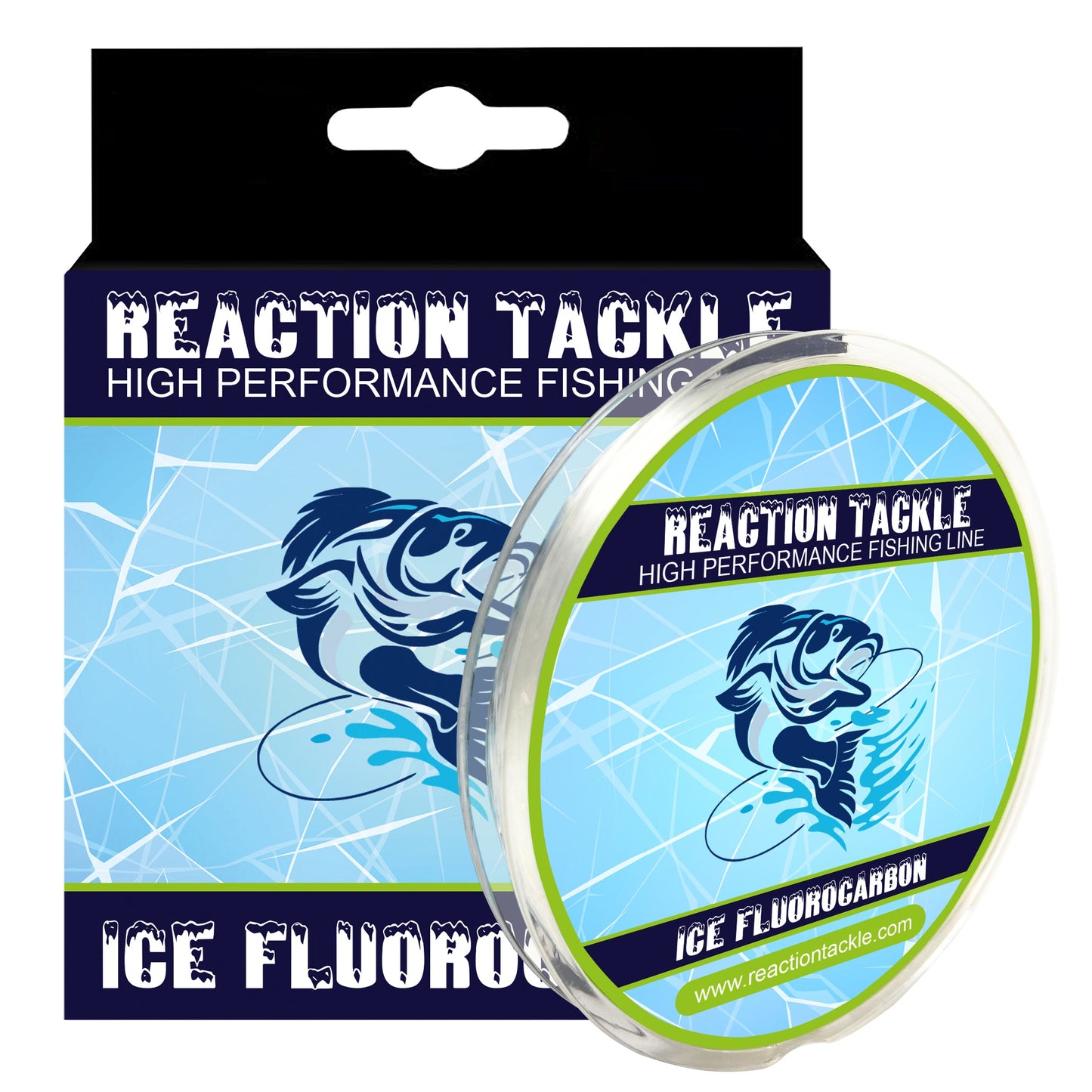 Reaction Tackle Ice Fluorocarbon Fishing Line or Leader - Tampa Home & Garden Store