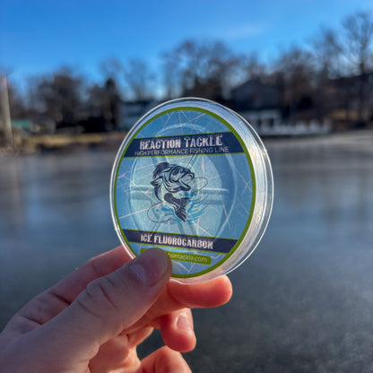 Reaction Tackle Ice Fluorocarbon Fishing Line or Leader - Tampa Home & Garden Store
