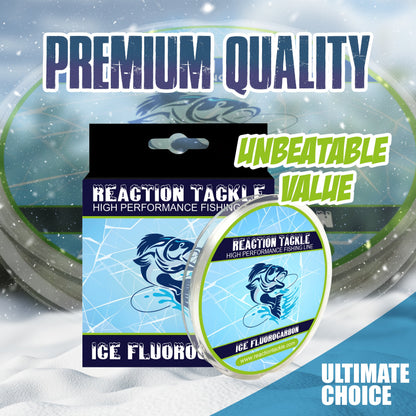 Reaction Tackle Ice Fluorocarbon Fishing Line or Leader - Tampa Home & Garden Store