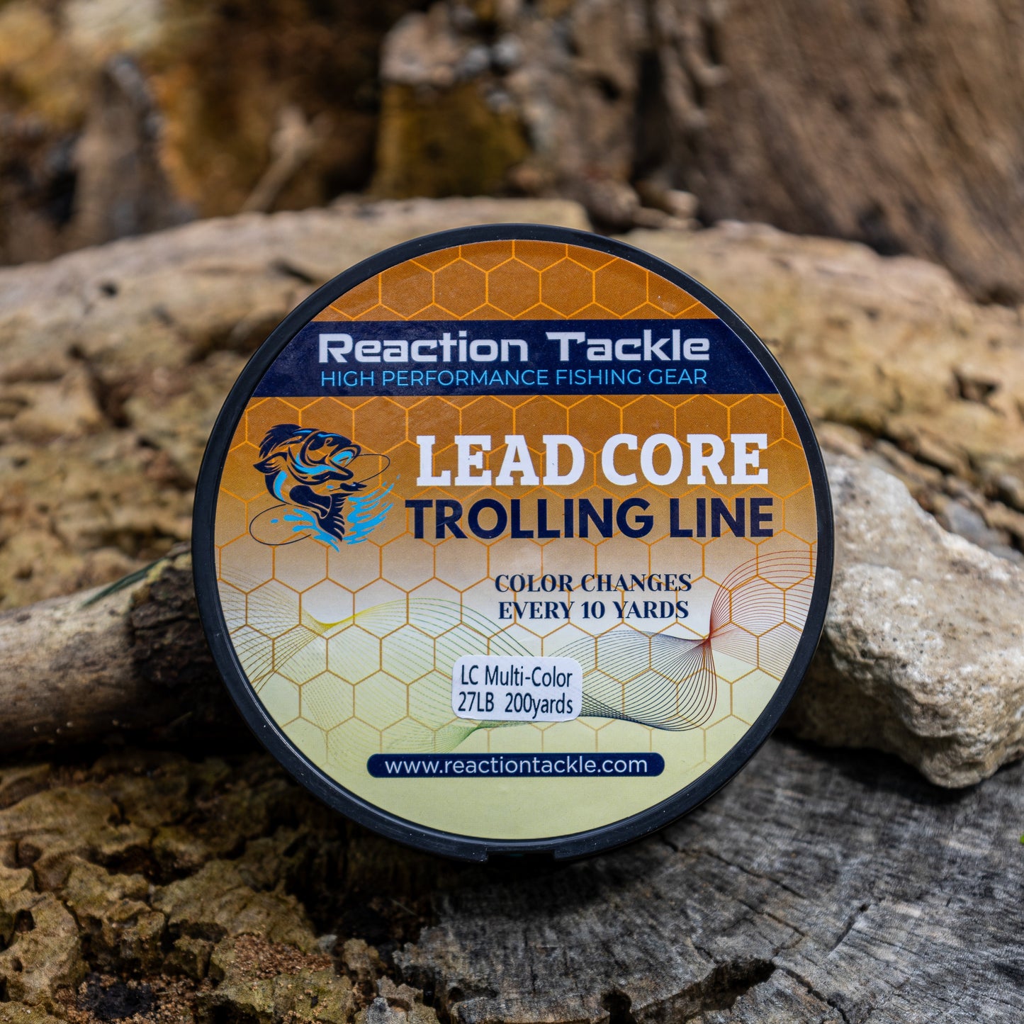 Reaction Tackle Lead Core Metered Trolling Braided Line - Tampa Home & Garden Store