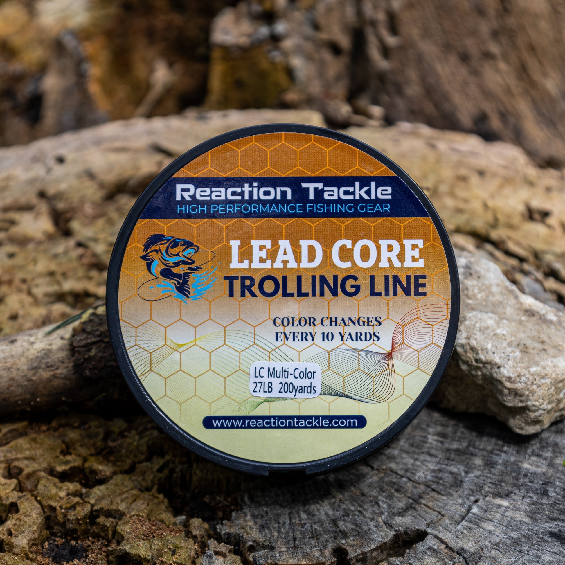 Reaction Tackle Lead Core Metered Trolling Braided Line - Tampa Home & Garden Store