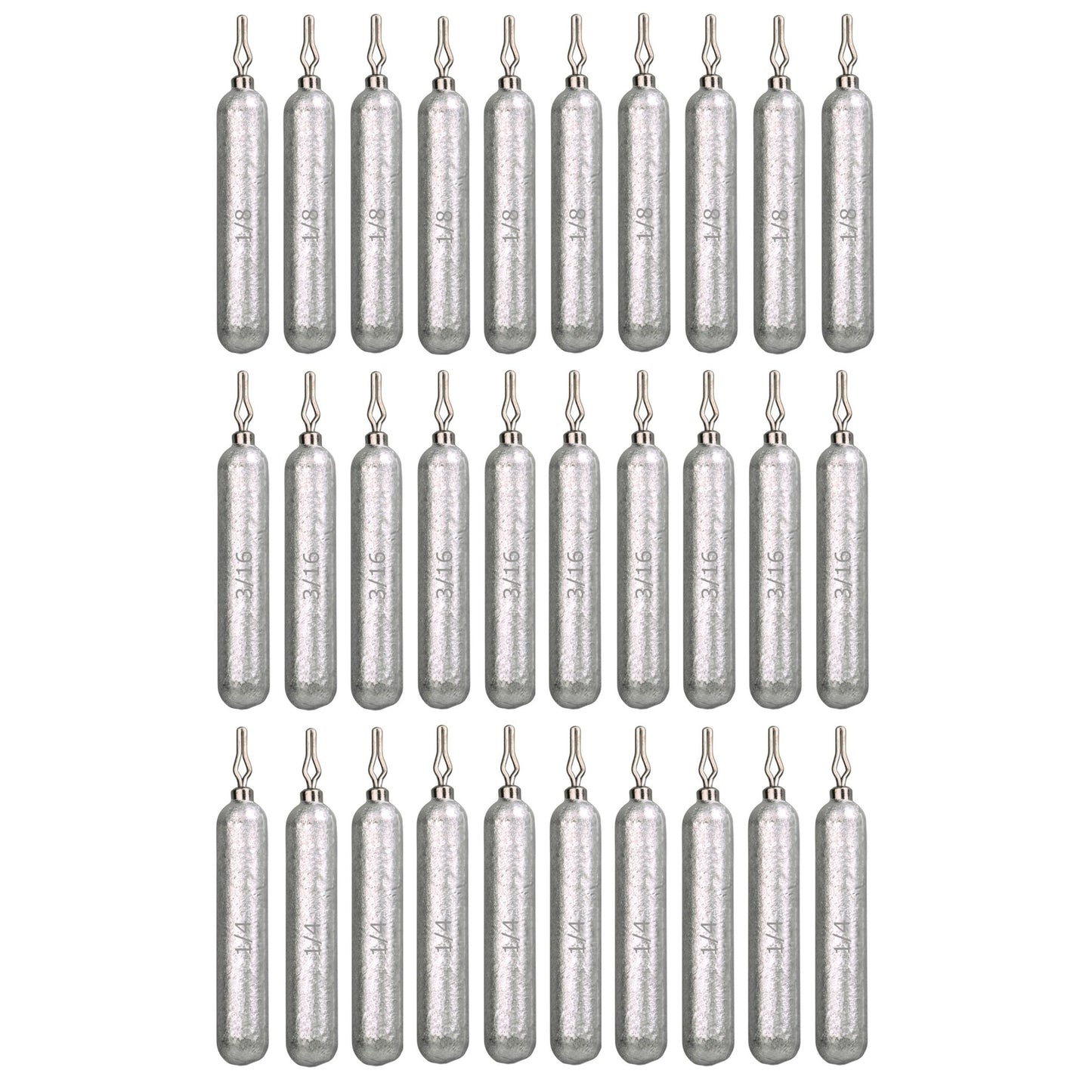 Reaction Tackle Lead Drop Shot Weights- Bulk Packs or Kits - Tampa Home & Garden Store