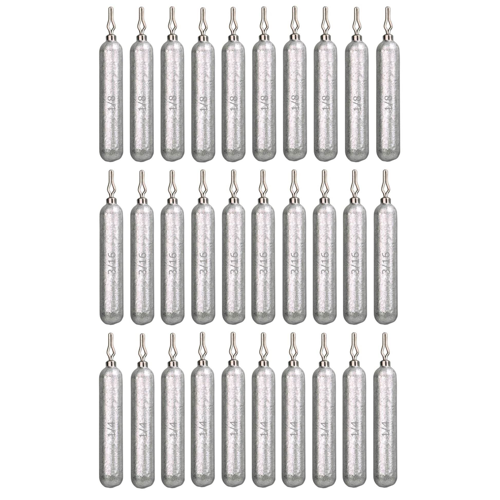 Reaction Tackle Lead Drop Shot Weights- Bulk Packs or Kits - Tampa Home & Garden Store