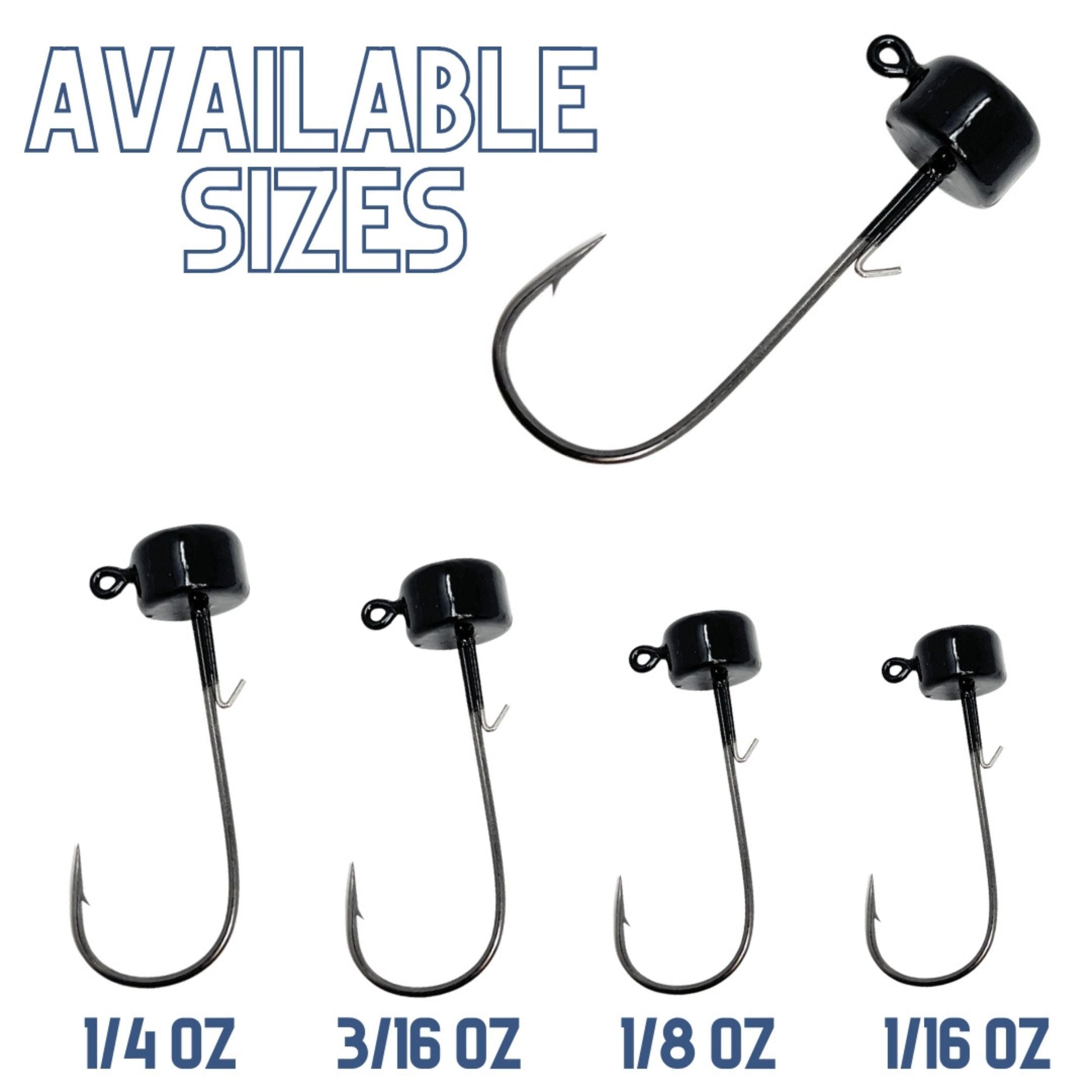 Reaction Tackle Lead Ned Rig - Shroom Jigs (25-Pack) - Tampa Home & Garden Store