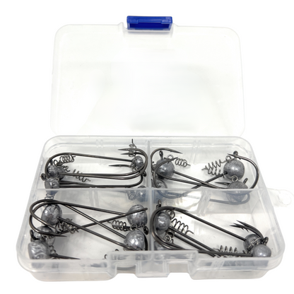 Reaction Tackle Lead Stand-Up Shaky Head Jigs (10 pack) - Tampa Home & Garden Store