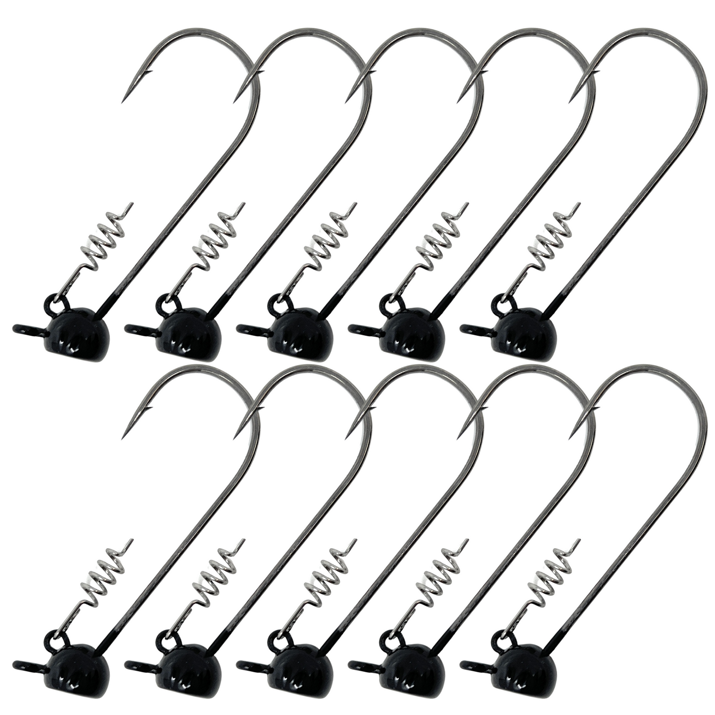 Reaction Tackle Lead Stand-Up Shaky Head Jigs (10 pack) - Tampa Home & Garden Store