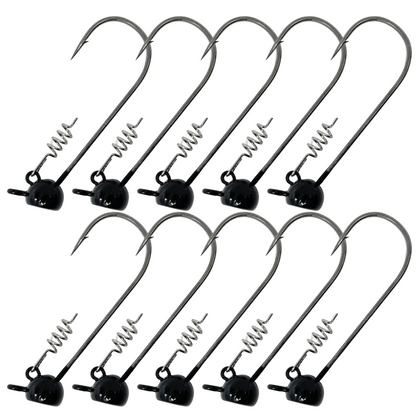 Reaction Tackle Lead Stand-Up Shaky Head Jigs (10 pack) - Tampa Home & Garden Store