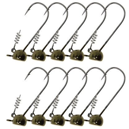 Reaction Tackle Lead Stand-Up Shaky Head Jigs (10 pack) - Tampa Home & Garden Store