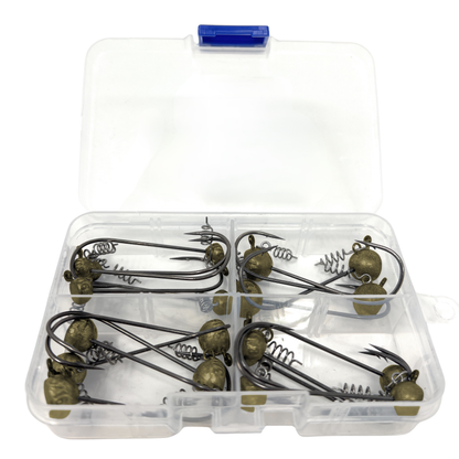Reaction Tackle Lead Stand-Up Shaky Head Jigs (10 pack) - Tampa Home & Garden Store