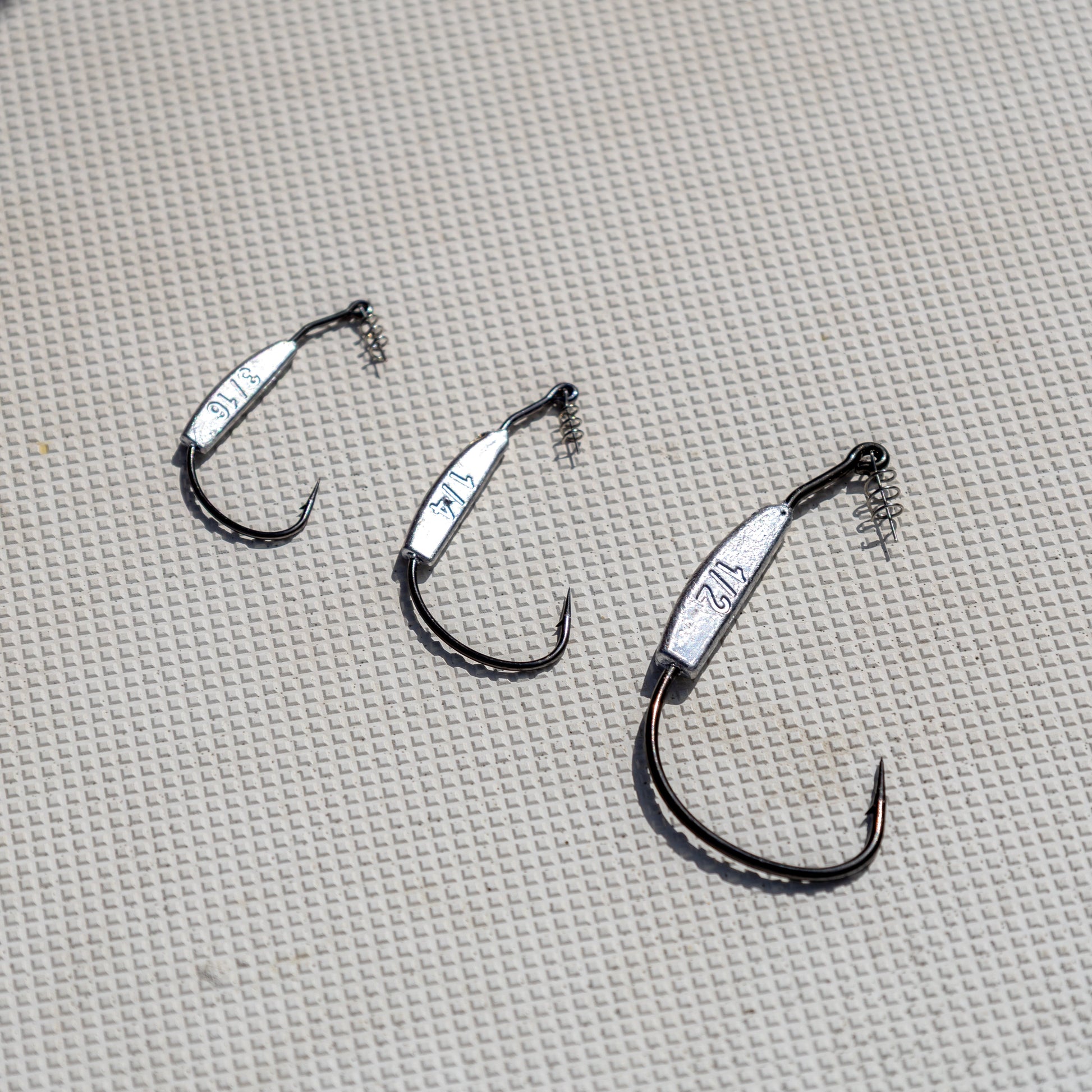 Reaction Tackle Lead Weighted Swimbait Hooks (10-PACK) - Tampa Home & Garden Store