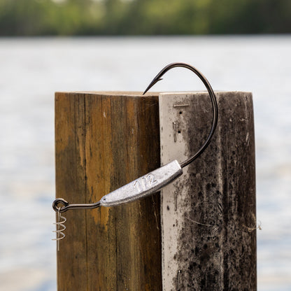 Reaction Tackle Lead Weighted Swimbait Hooks (10-PACK) - Tampa Home & Garden Store