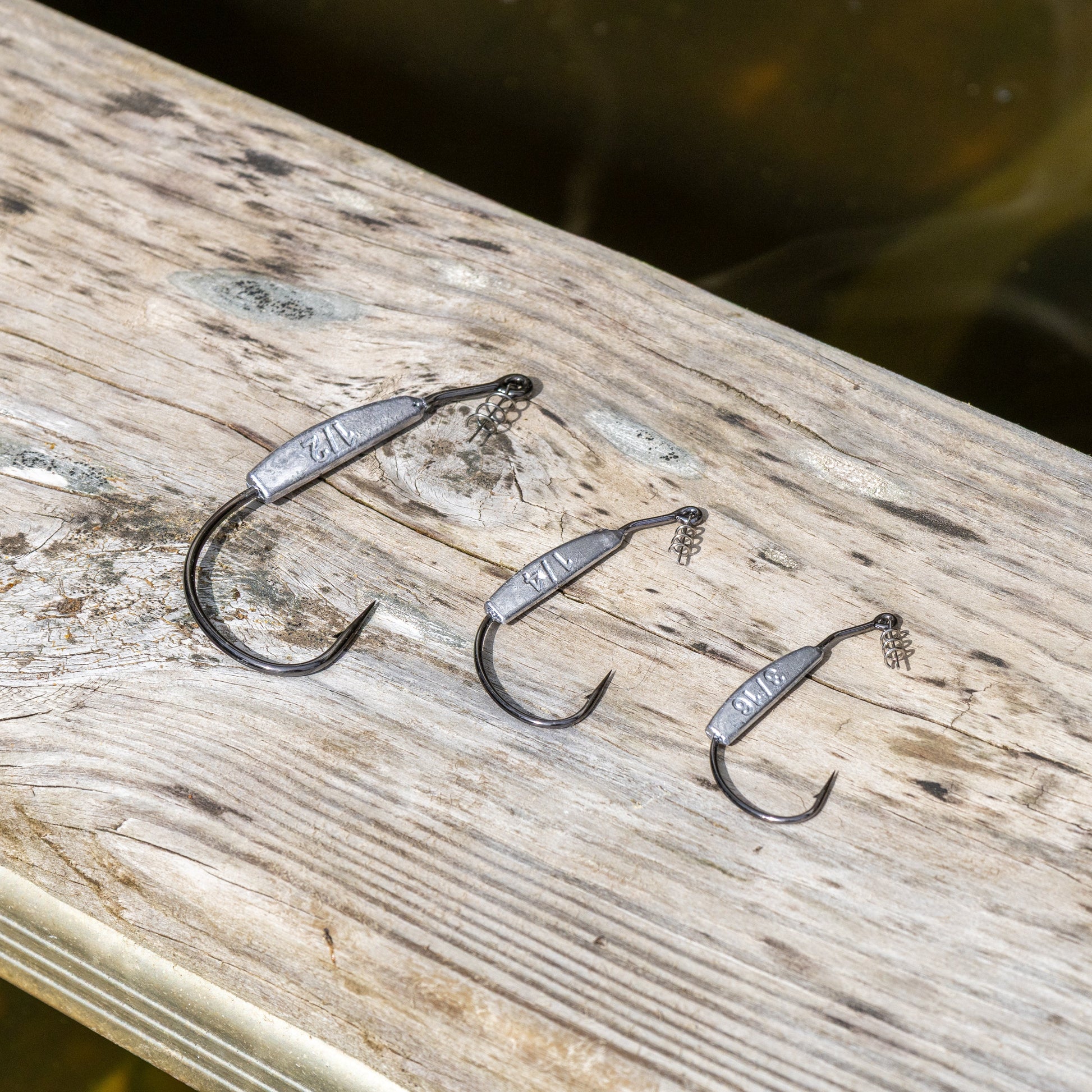 Reaction Tackle Lead Weighted Swimbait Hooks (10-PACK) - Tampa Home & Garden Store