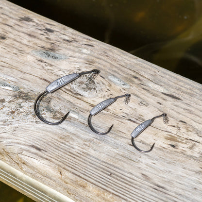 Reaction Tackle Lead Weighted Swimbait Hooks (10-PACK) - Tampa Home & Garden Store