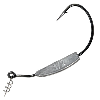 Reaction Tackle Lead Weighted Swimbait Hooks (10-PACK) - Tampa Home & Garden Store
