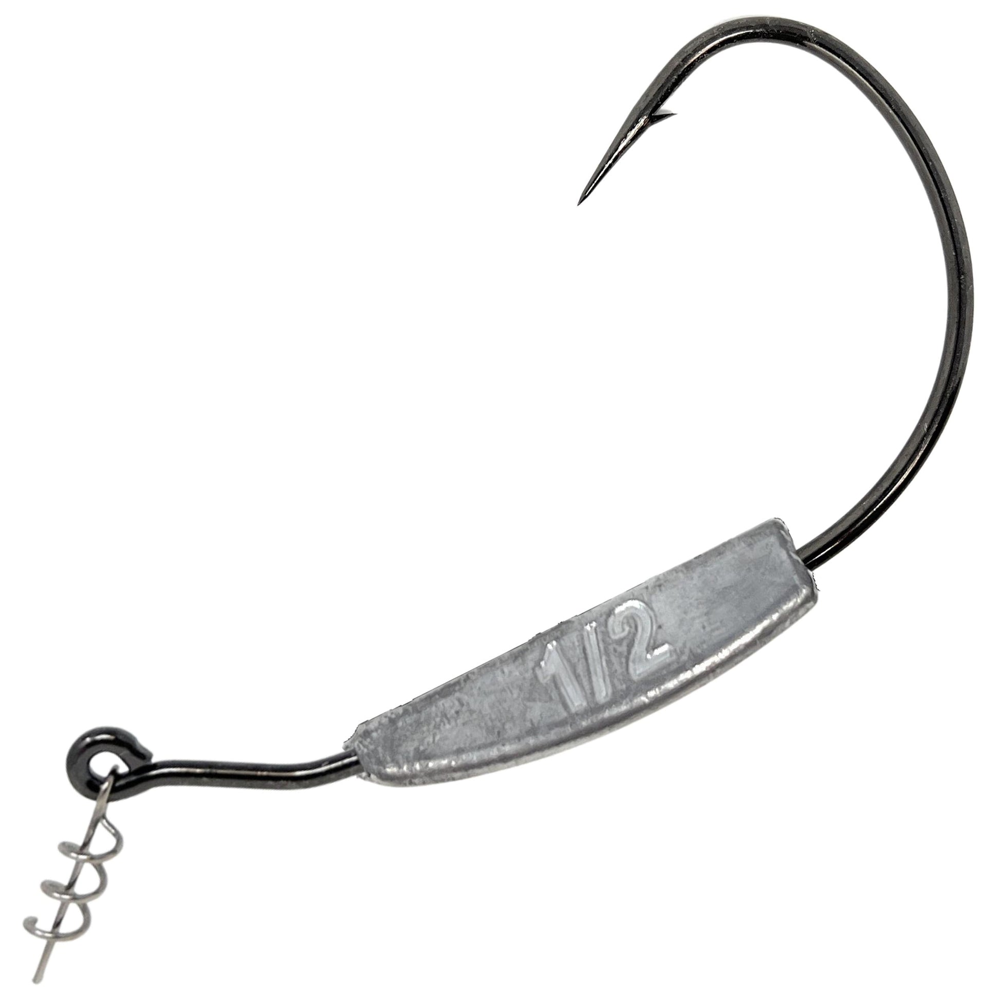 Reaction Tackle Lead Weighted Swimbait Hooks (10-PACK) - Tampa Home & Garden Store