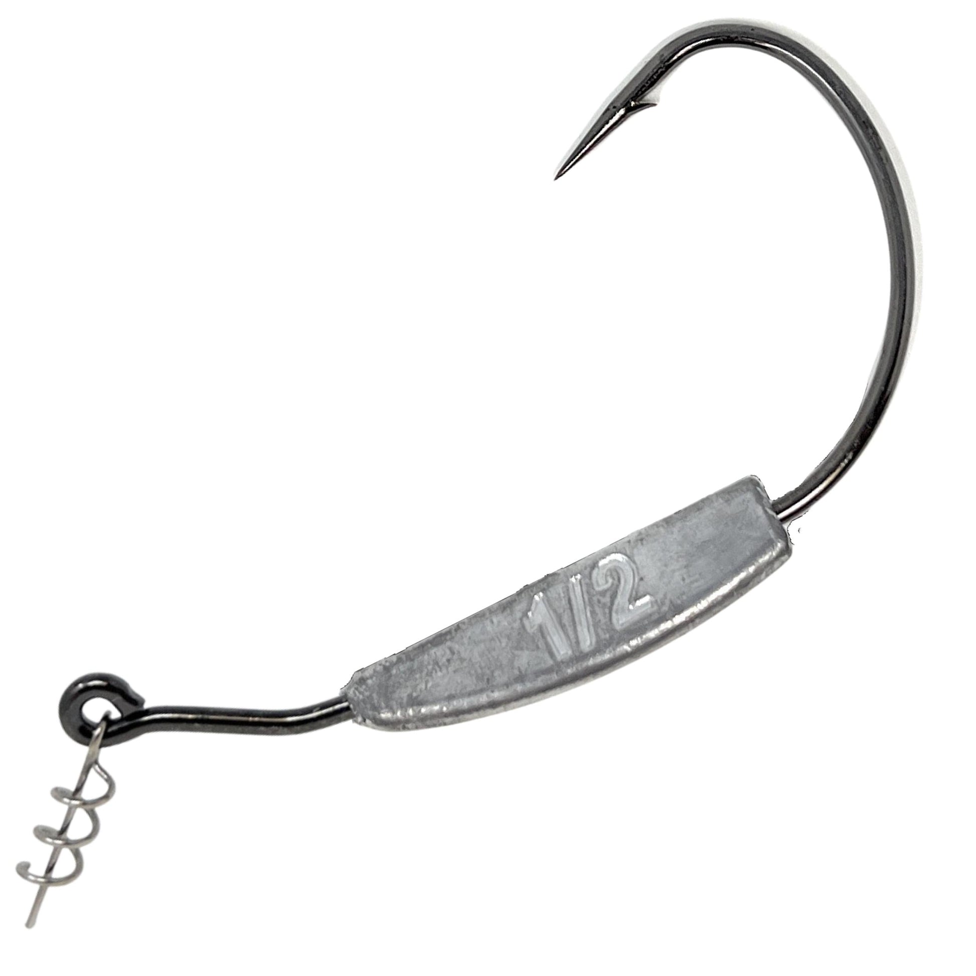 Reaction Tackle Lead Weighted Swimbait Hooks (10-PACK) - Tampa Home & Garden Store