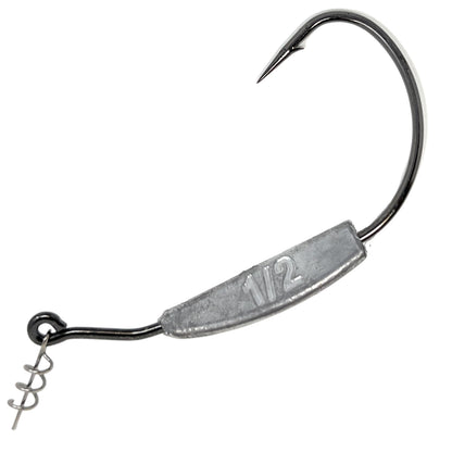 Reaction Tackle Lead Weighted Swimbait Hooks (10-PACK) - Tampa Home & Garden Store