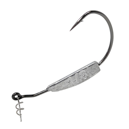 Reaction Tackle Lead Weighted Swimbait Hooks (10-PACK) - Tampa Home & Garden Store