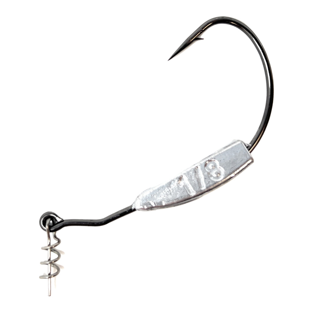 Reaction Tackle Lead Weighted Swimbait Hooks (10-PACK) - Tampa Home & Garden Store