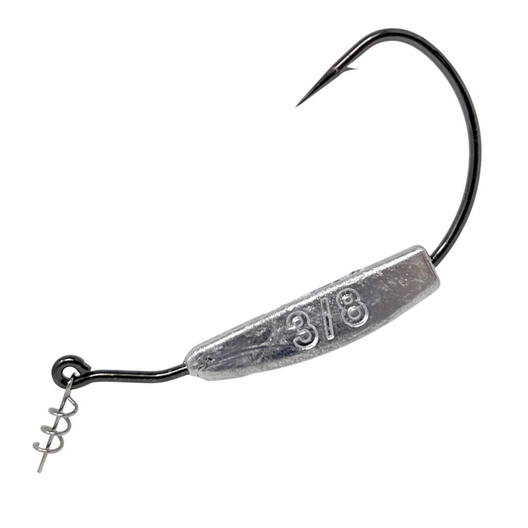 Reaction Tackle Lead Weighted Swimbait Hooks (10-PACK) - Tampa Home & Garden Store