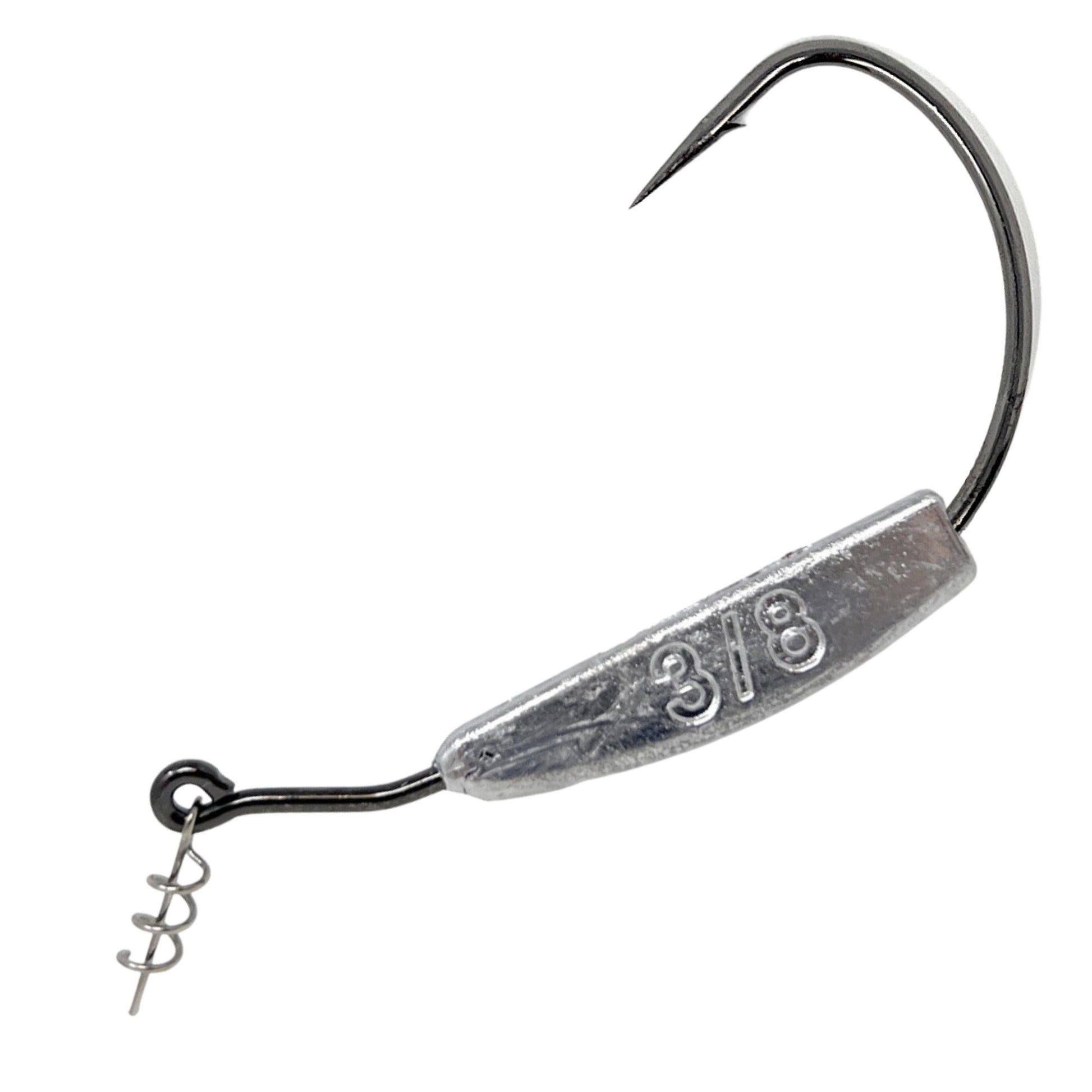 Reaction Tackle Lead Weighted Swimbait Hooks (10-PACK) - Tampa Home & Garden Store