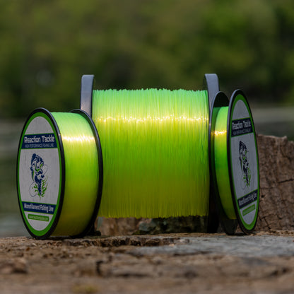 Reaction Tackle Nylon Monofilament Fishing Line - 1 Pound Jumbo Spools - Tampa Home & Garden Store