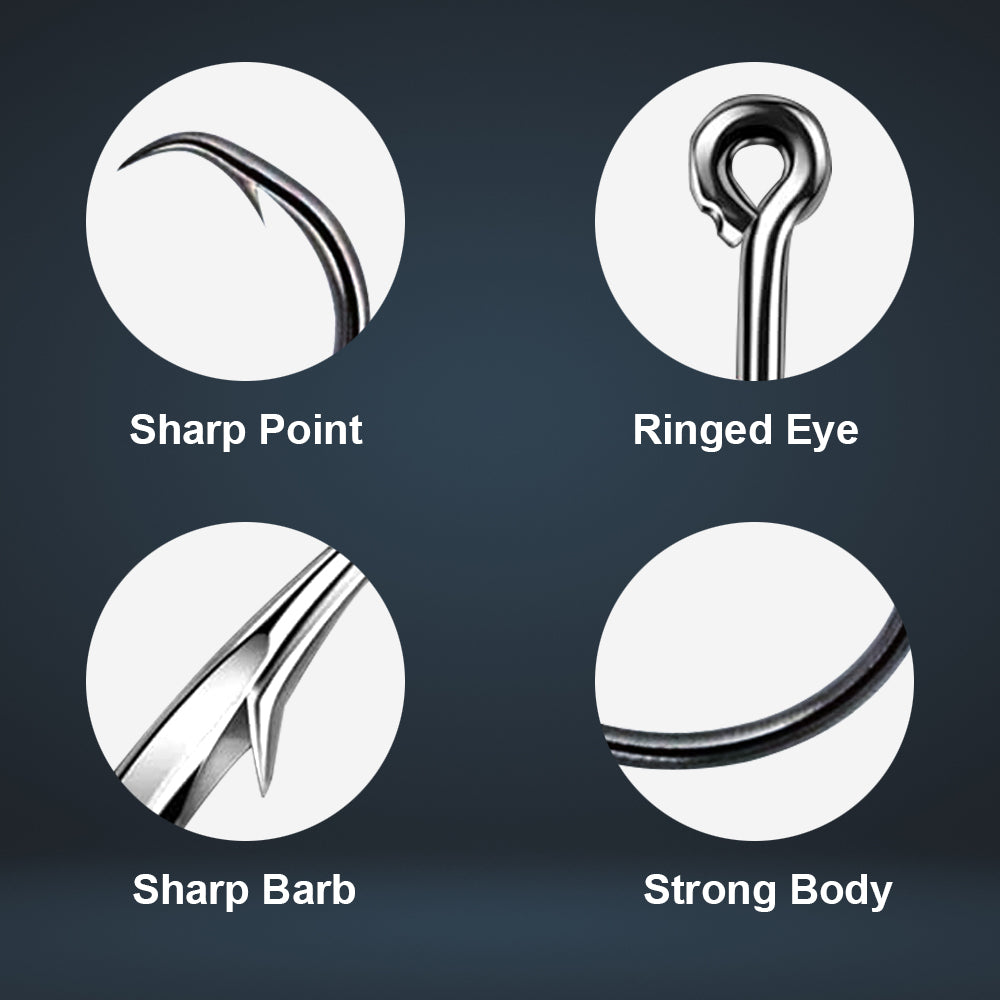 Reaction Tackle Premium Circle Hooks-25 Pack - Tampa Home & Garden Store