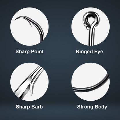Reaction Tackle Premium Circle Hooks-25 Pack - Tampa Home & Garden Store