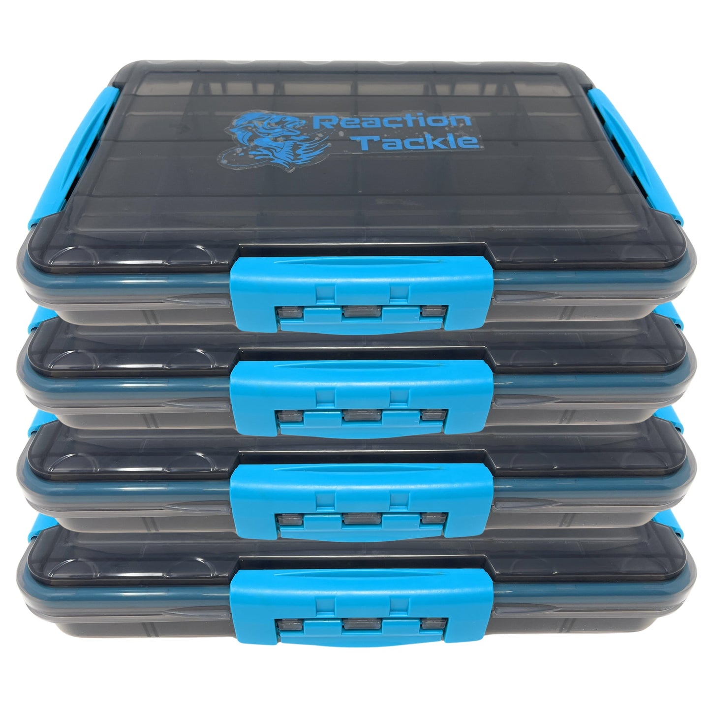 Reaction Tackle Premium Tackle Tray- High Performance and Waterproof with 3 Resilient Clips - Tampa Home & Garden Store