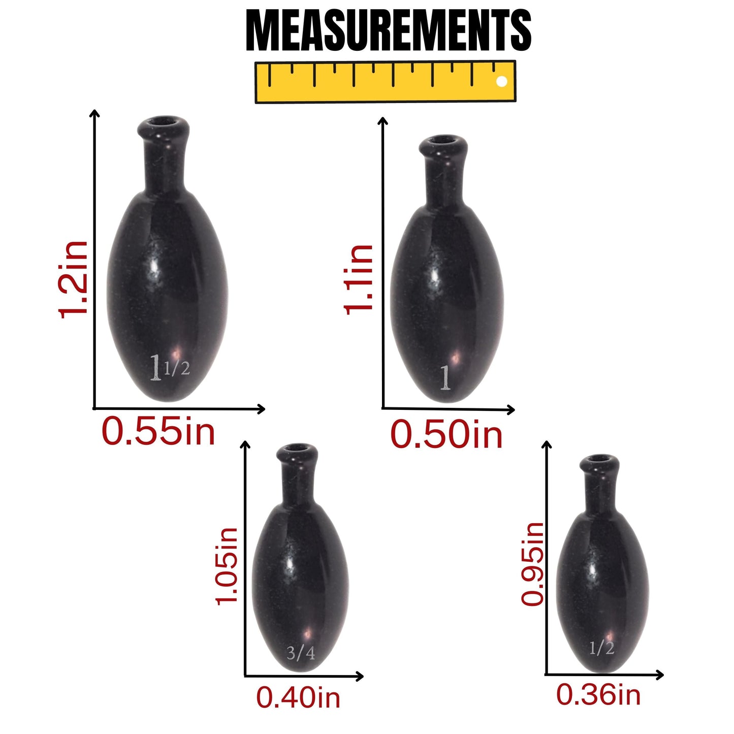 Reaction Tackle Punch Weights/ Tungsten Sinkers - Tampa Home & Garden Store