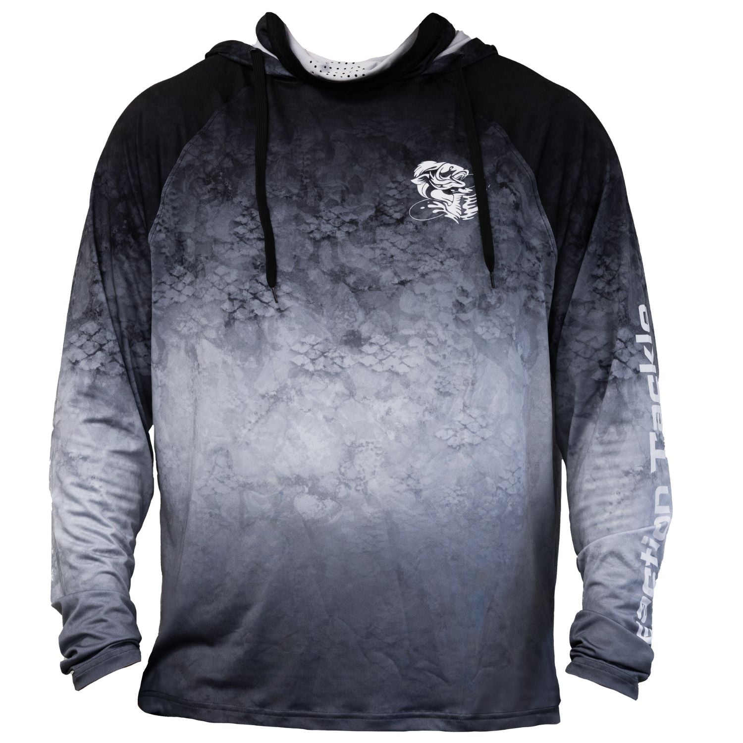 Reaction Tackle SPF UPF 50+ Long Sleeve/Hood/Gaiter Fishing Shirt - Tampa Home & Garden Store