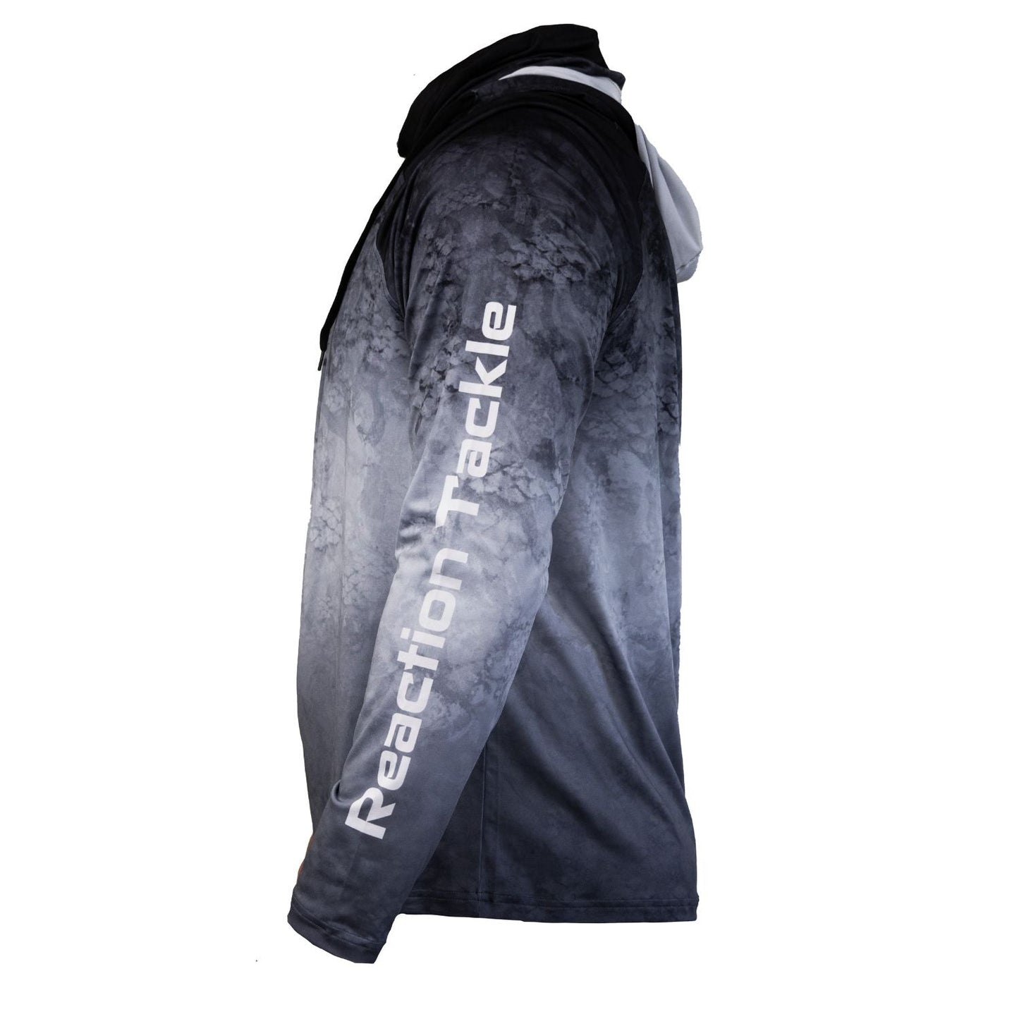 Reaction Tackle SPF UPF 50+ Long Sleeve/Hood/Gaiter Fishing Shirt - Tampa Home & Garden Store