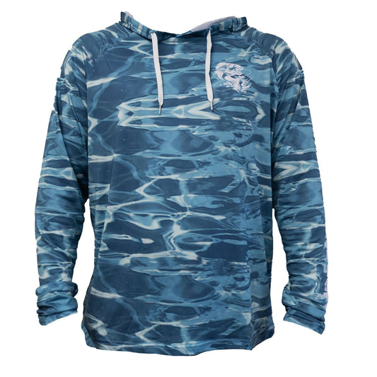 Reaction Tackle SPF UPF 50+ Long Sleeve Hooded Fishing Shirt - Tampa Home & Garden Store