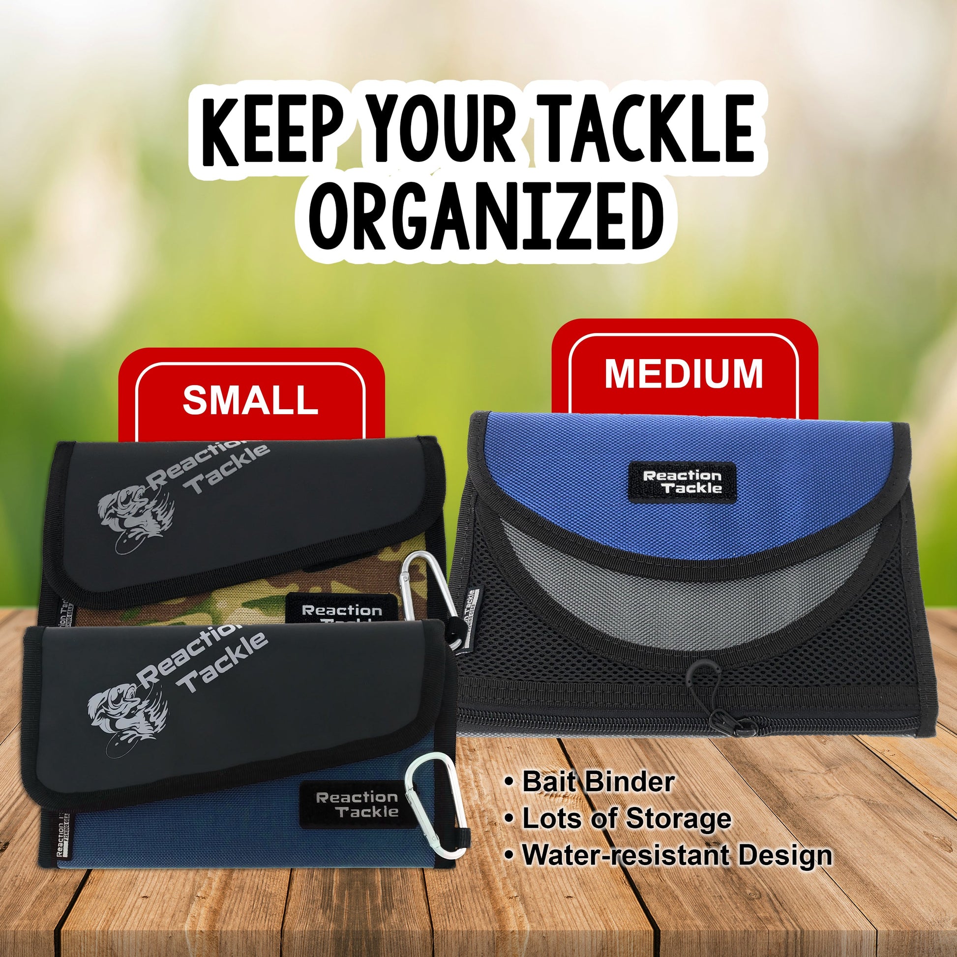 Reaction Tackle Small Bait Binder - Tampa Home & Garden Store