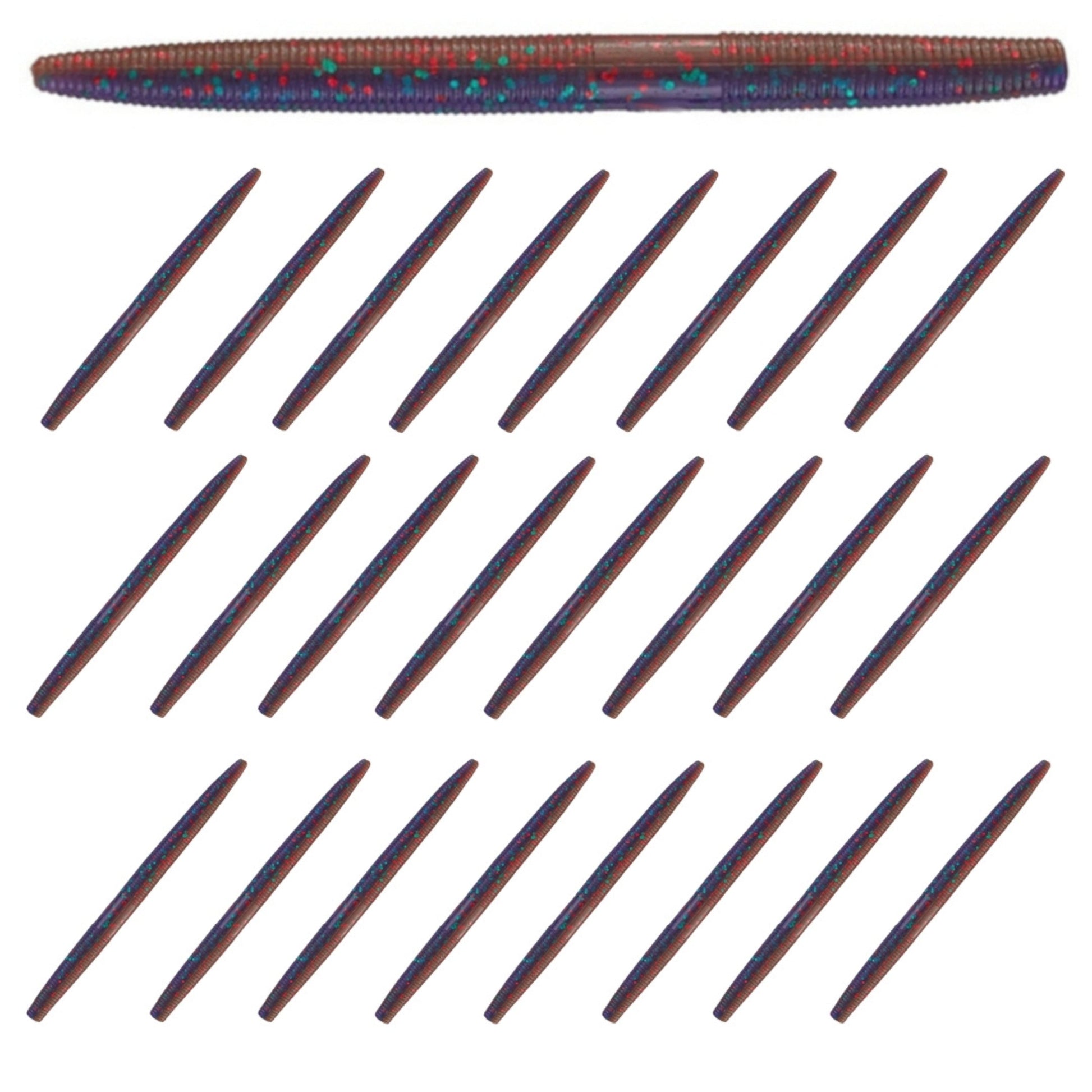Reaction Tackle Soft Plastic Wacky Worms 5.5in - 24 Pack - Tampa Home & Garden Store