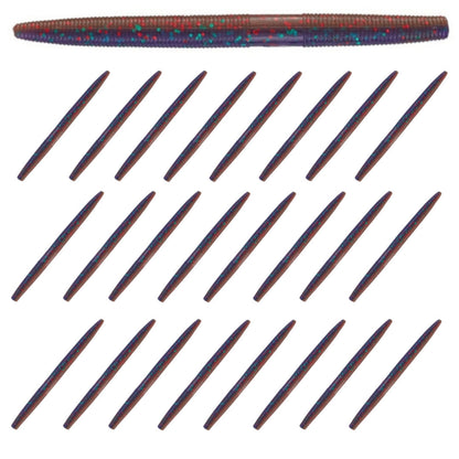 Reaction Tackle Soft Plastic Wacky Worms 5.5in - 24 Pack - Tampa Home & Garden Store