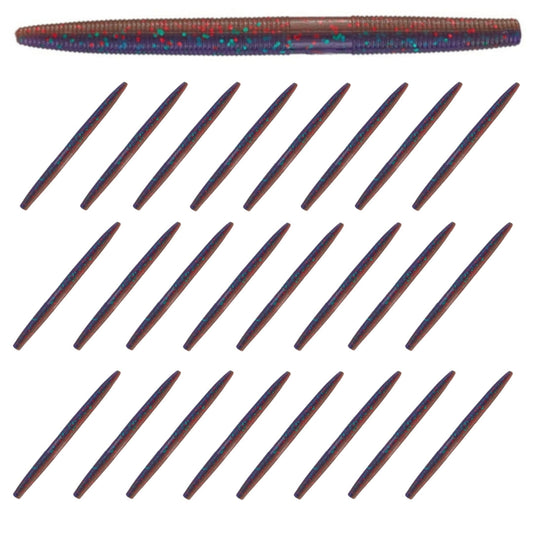 Reaction Tackle Soft Plastic Wacky Worms 5.5in - 24 Pack - Tampa Home & Garden Store