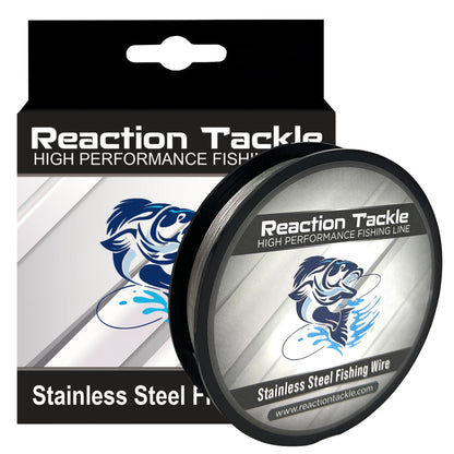 Reaction Tackle Stainless Steel Trolling Line 30LB - Tampa Home & Garden Store