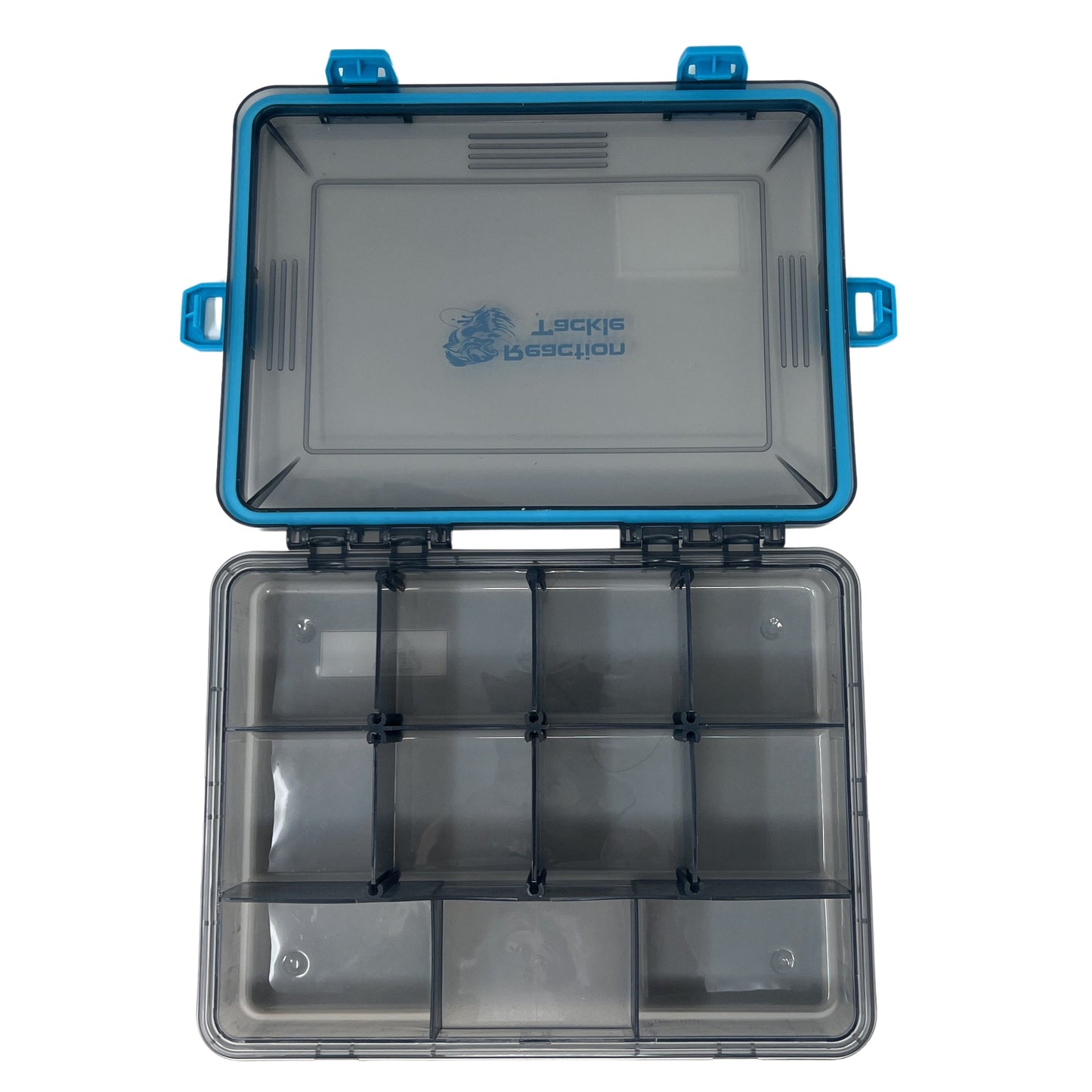 Reaction Tackle Standard Tackle Tray- Sturdy and Waterproof with 4 Reliable Clips - Tampa Home & Garden Store