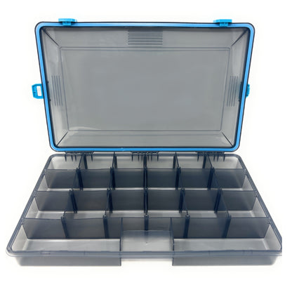 Reaction Tackle Standard Tackle Tray- Sturdy and Waterproof with 4 Reliable Clips - Tampa Home & Garden Store