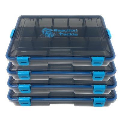 Reaction Tackle Standard Tackle Tray- Sturdy and Waterproof with 4 Reliable Clips - Tampa Home & Garden Store