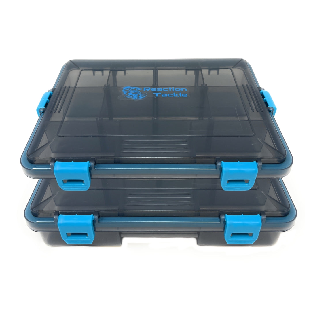 Reaction Tackle Standard Tackle Tray- Sturdy and Waterproof with 4 Reliable Clips - Tampa Home & Garden Store