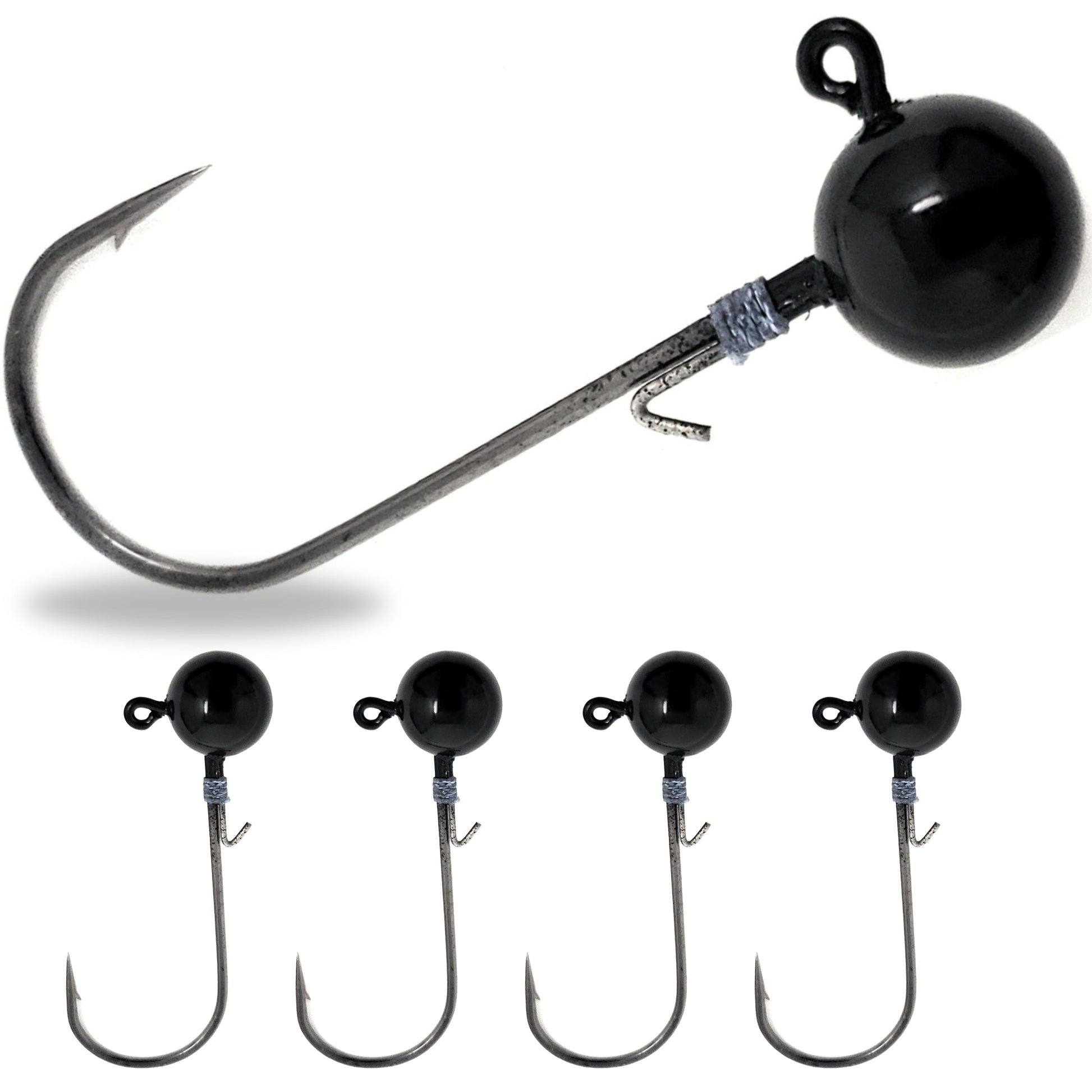 Reaction Tackle Tungsten Ball Jig Heads (5-Pack) - Tampa Home & Garden Store