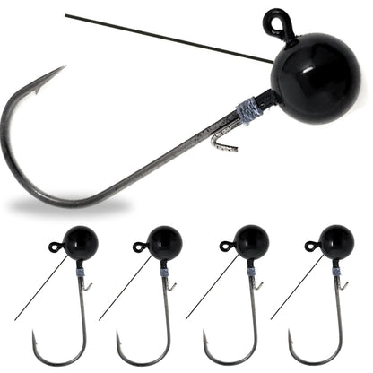 Reaction Tackle Tungsten Ball Jig Heads (5-Pack) - Tampa Home & Garden Store