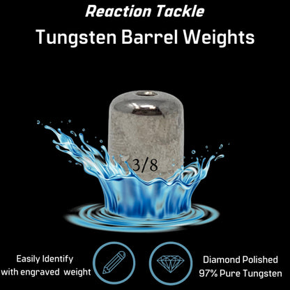 Reaction Tackle Tungsten Barrel Weights - Tampa Home & Garden Store