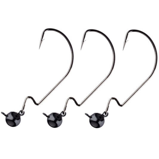 Reaction Tackle Tungsten Football/Swing Jig Heads- 3-Pack - Tampa Home & Garden Store