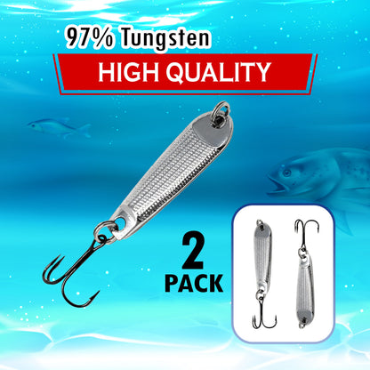 Reaction Tackle Tungsten Jigging Spoons (2-Pack) - Tampa Home & Garden Store