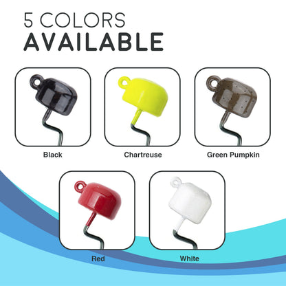 Reaction Tackle Tungsten Ned Rig-Shroom Jigs (5-Pack) - Tampa Home & Garden Store